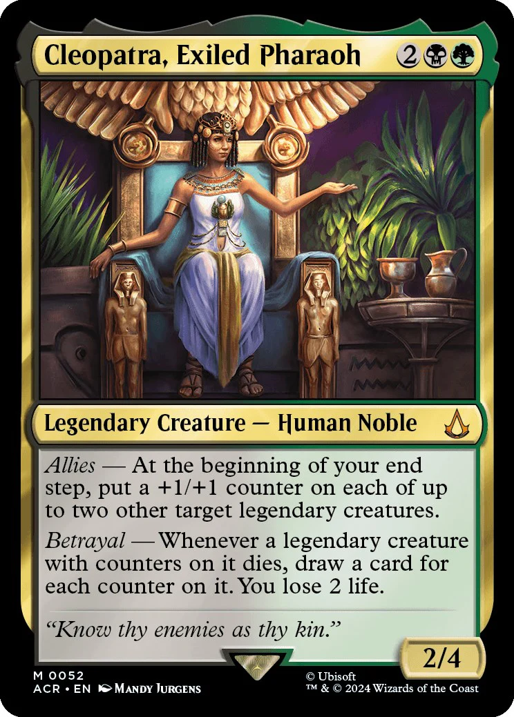 Magic: The Gathering - Cleopatra, Exiled Pharaoh [ACR - 52]