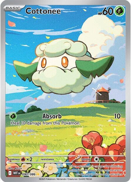 Pokemon TCG: Cottonee - 090/086 [WHT - 090/086]