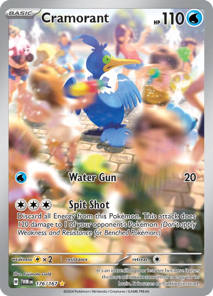 Pokemon TCG: Cramorant - 176/167 [TWM - 176/167]