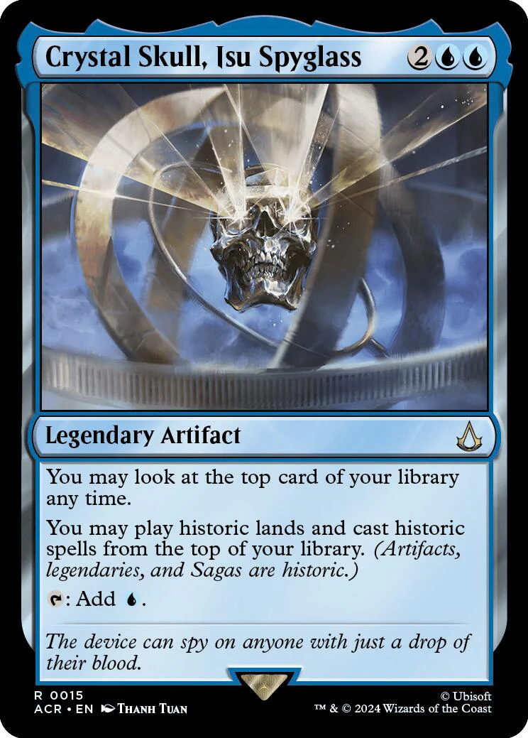 Magic: The Gathering -  Crystal Skull, Isu Spyglass [ACR - 15]