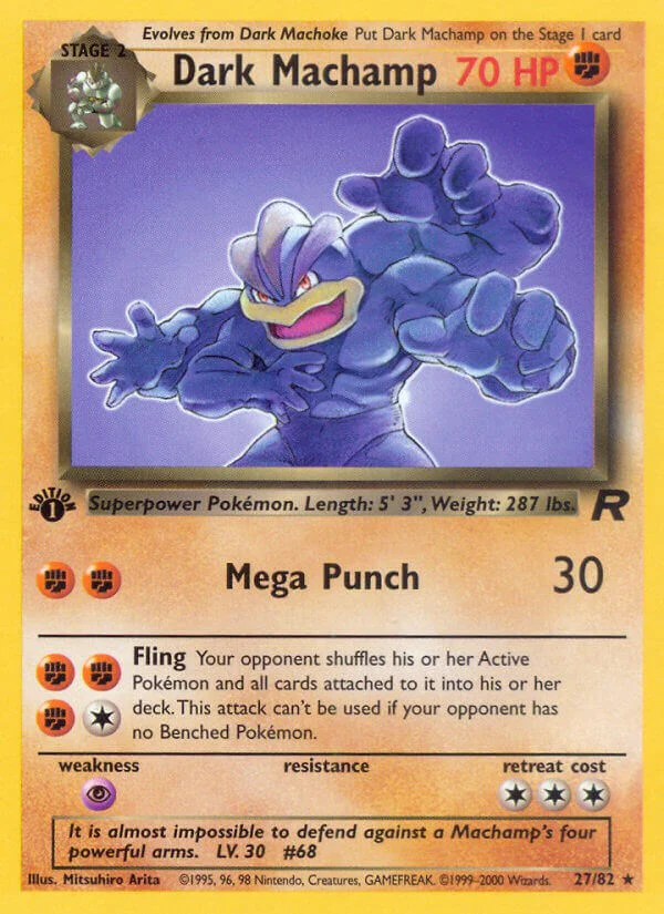 Pokemon TCG: Dark Machamp (27) [TR - 27/82]
