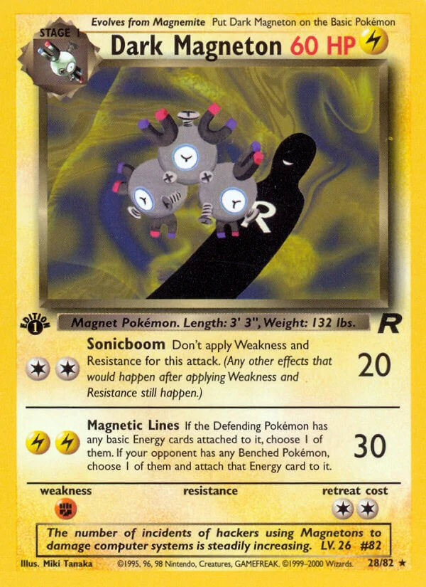 Pokemon TCG: Dark Magneton (28) [TR - 28/82]