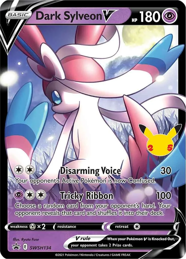 Pokemon TCG: Dark Sylveon V - SWSH134 [SWSD - SWSH134]
