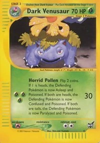 Pokemon TCG: Dark Venusaur - 7 [PR - 007/009]