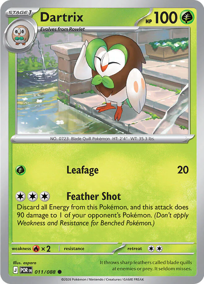 Pokemon TCG: Dartrix [ME03 - 011/088]