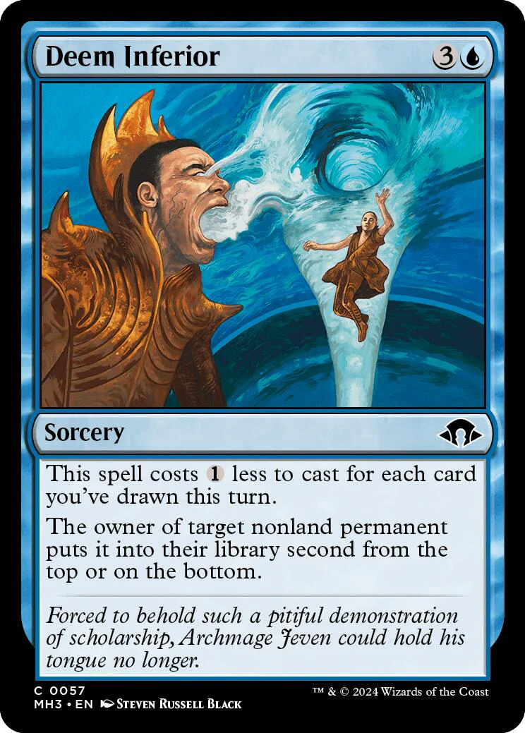 Magic: The Gathering - Deem Inferior [MH3 - 57]