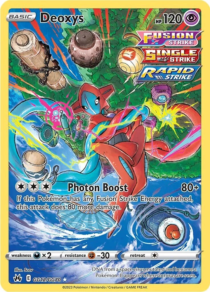 Pokemon TCG: Deoxys [CRZ:GG - GG12/GG70]