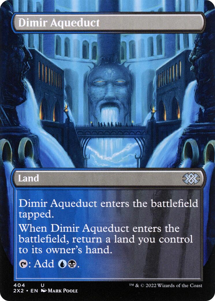 Magic: The Gathering - Dimir Aqueduct (Borderless) [2X2 - 404]