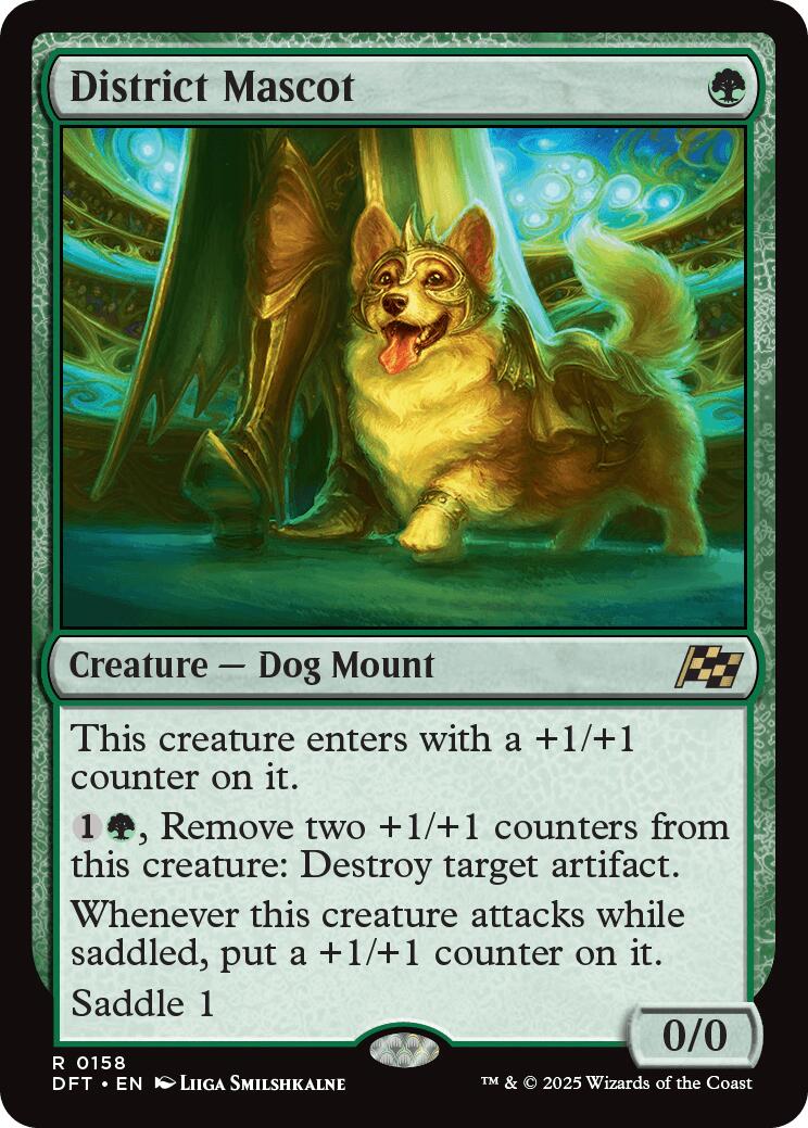 Magic: The Gathering - District Mascot [DFT - 158]