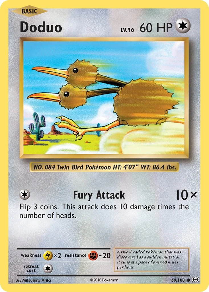 Pokemon TCG: Doduo [EVO - 69/108]