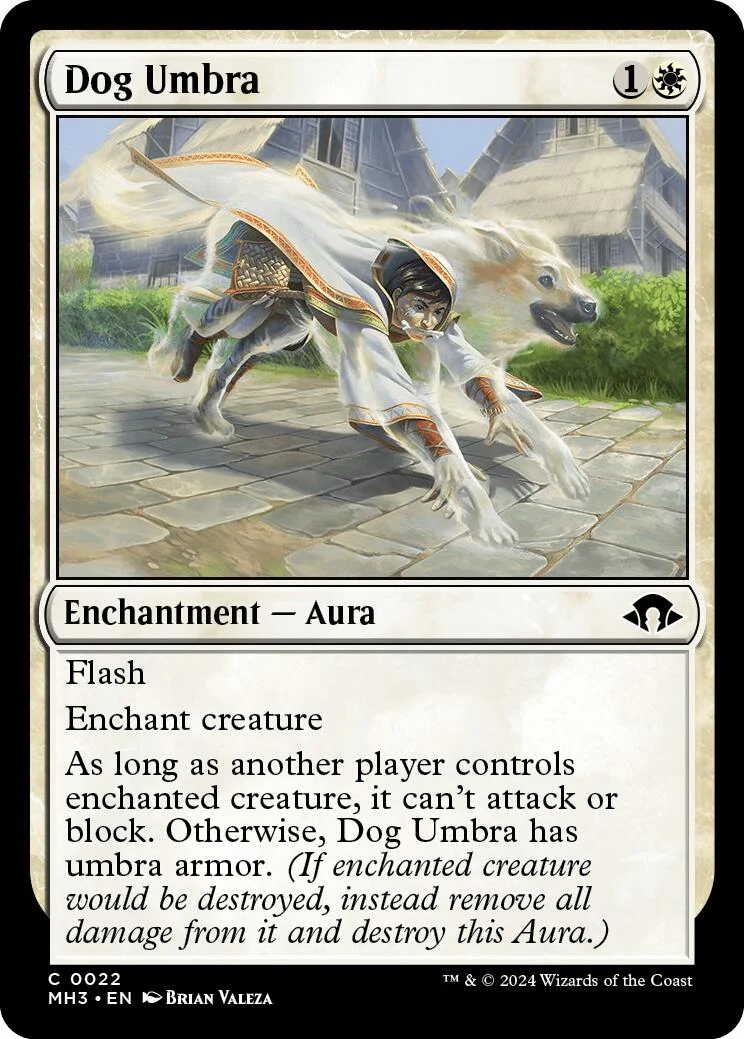 Magic: The Gathering - Dog Umbra [MH3 - 22]