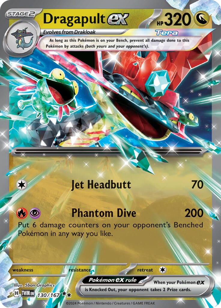 Pokemon TCG: Dragapult ex - 130/167 [TWM - 130/167]