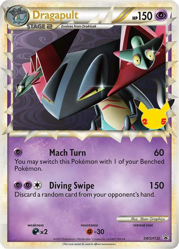 Pokemon TCG: Dragapult (Prime) - SWSH132 [SWSD - SWSH132]