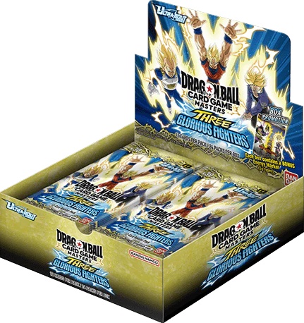Dragon Ball Super Card Game: Masters – Booster Box: Ultra Bout – 3 Glorious Fighters [B30]