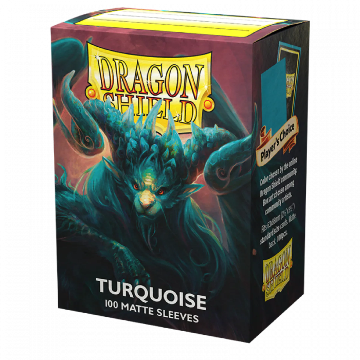 Dragon Shield: Sleeves – Matte – Turquoise