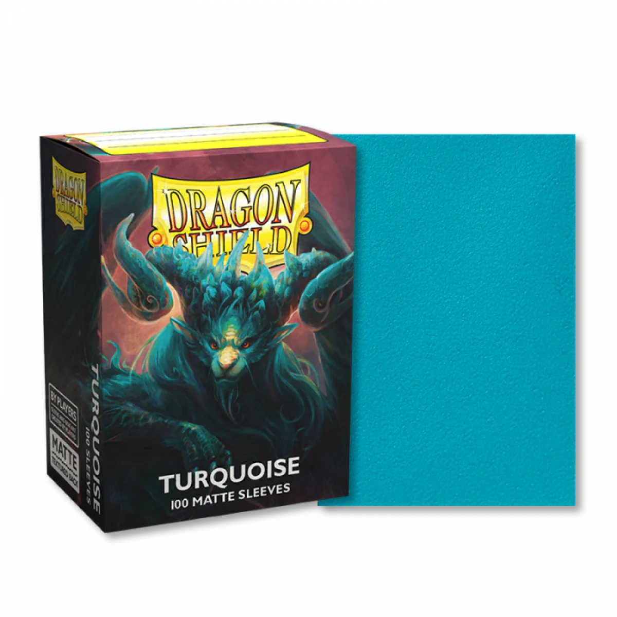 Dragon Shield: Sleeves – Matte – Turquoise - Image 2