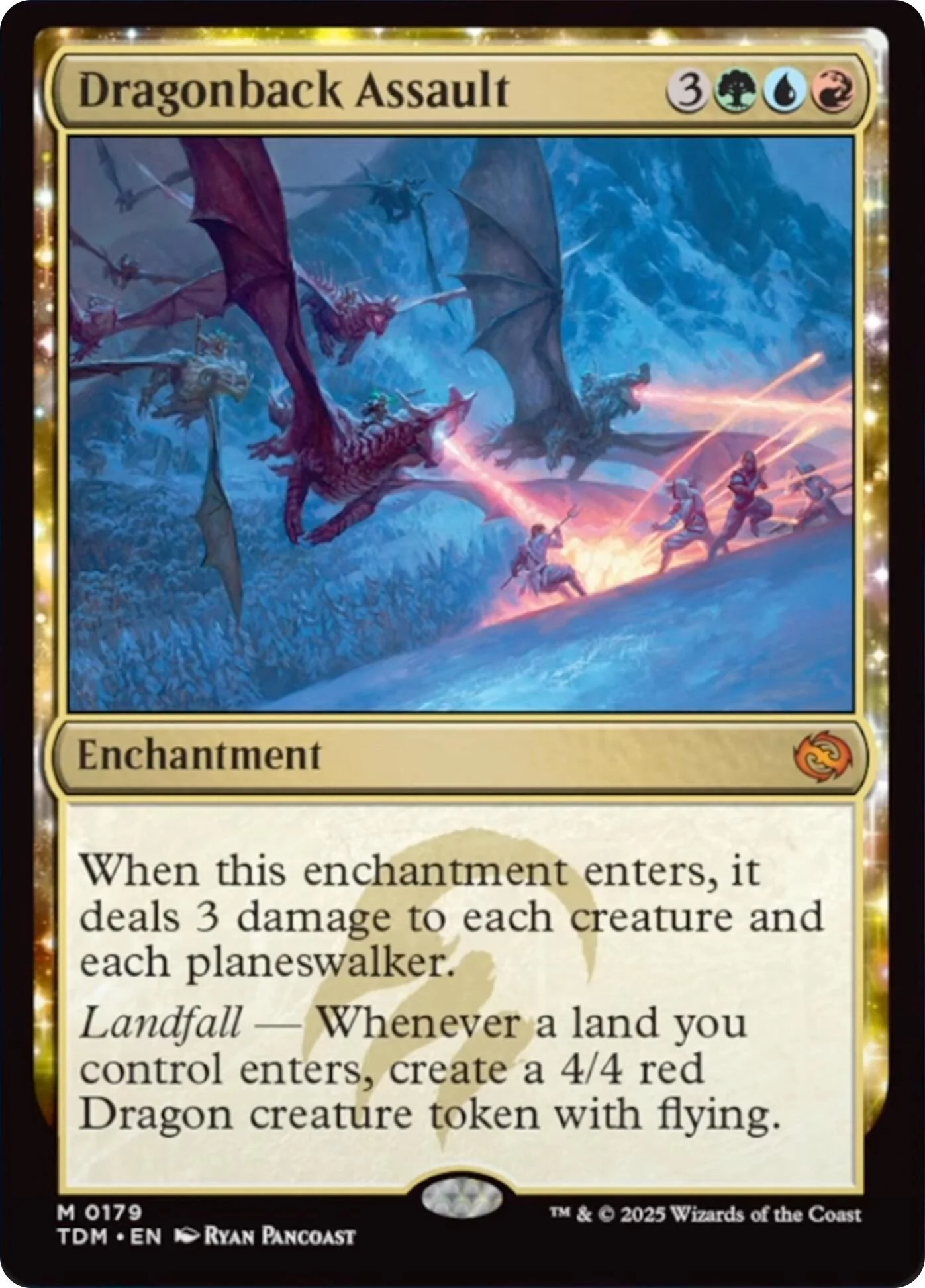 Magic: The Gathering - Dragonback Assault [TDM - 179]