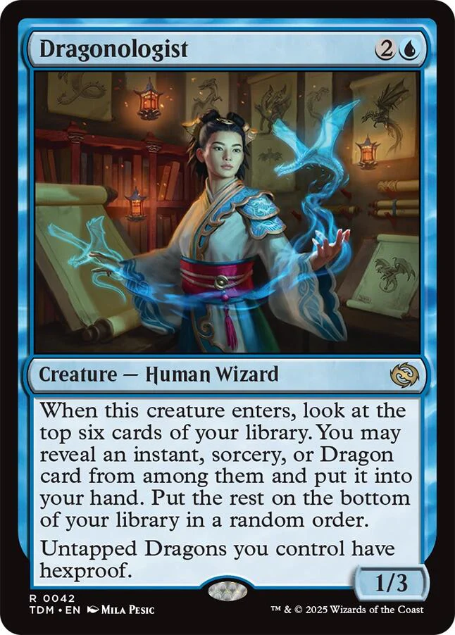 Magic: The Gathering - Dragonologist [TDM - 42]