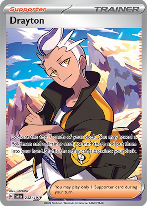 Pokemon TCG: Drayton - 232/191 [SSP - 232/191]