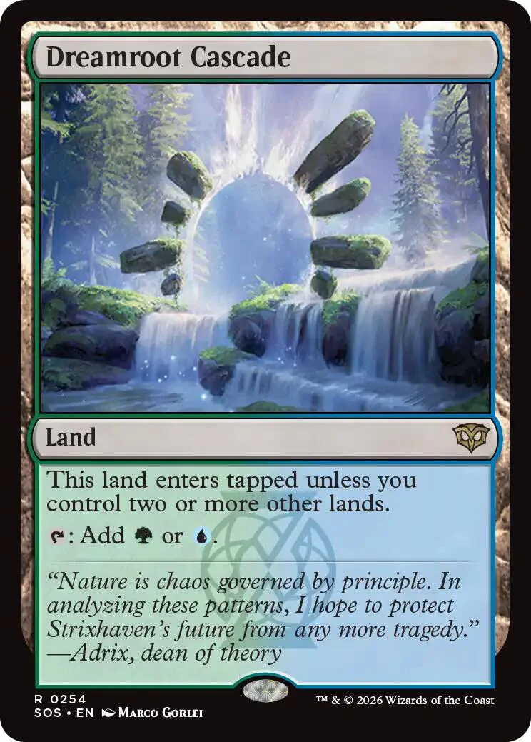 Magic: The Gathering - Dreamroot Cascade [SOS - 254]