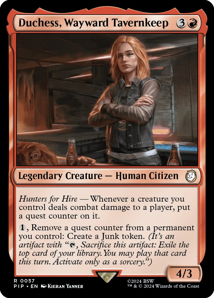 Magic: The Gathering - Duchess, Wayward Tavernkeep [PIP - 57]