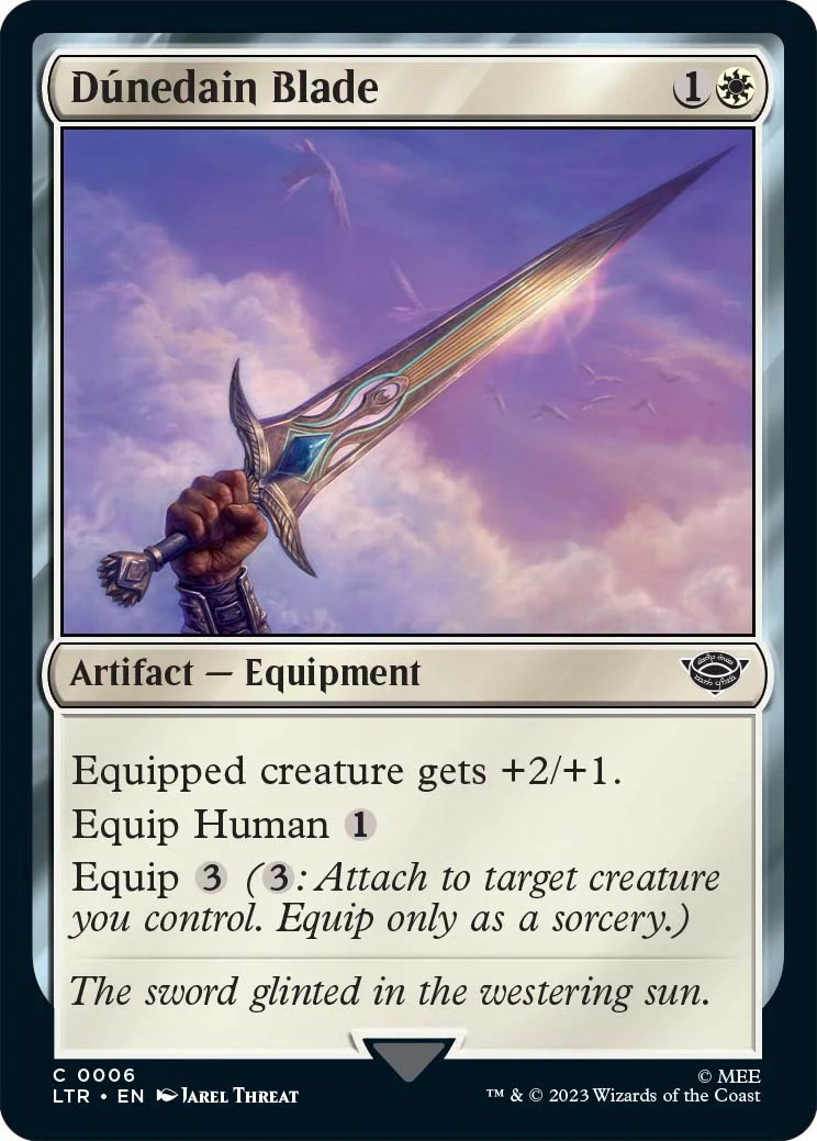 Magic: The Gathering - Dunedain Blade [LTR - 6]