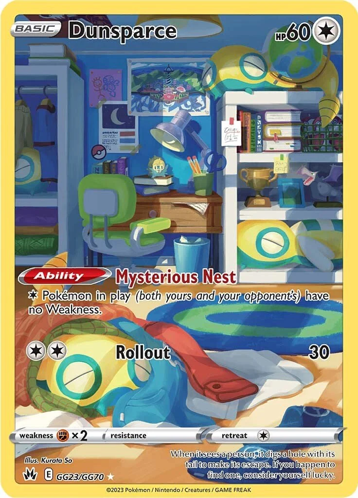 Pokemon TCG: Dunsparce [CRZ:GG - GG23/GG70]