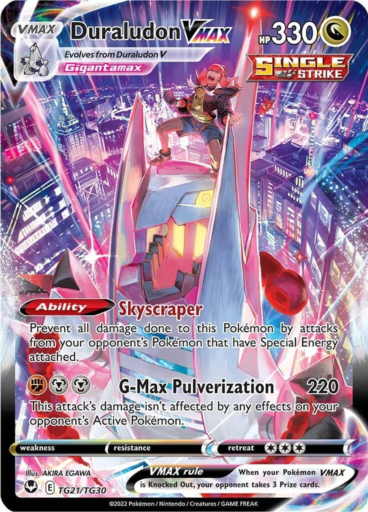 Pokemon TCG: Duraludon VMAX [SWSH12: TG - TG21/TG30]