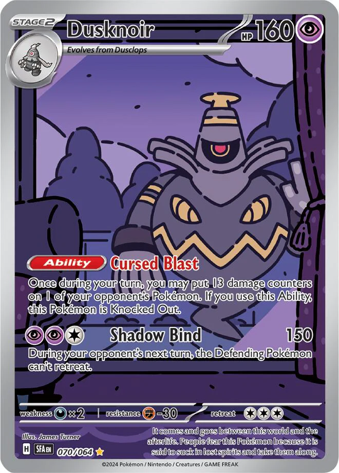 Pokemon TCG: Dusknoir - 070/064 [SFA - 070/064]