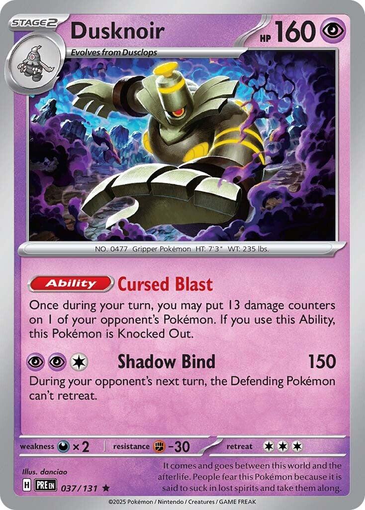 Pokemon TCG: Dusknoir [PRE - 037/131]