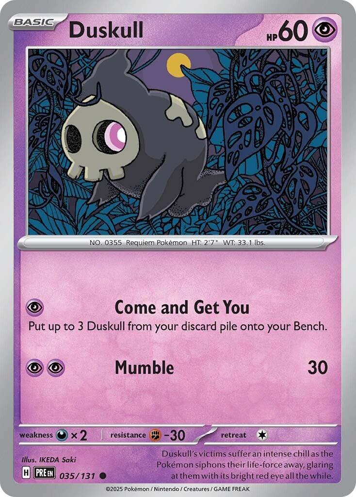 Pokemon TCG: Duskull [PRE - 035/131]
