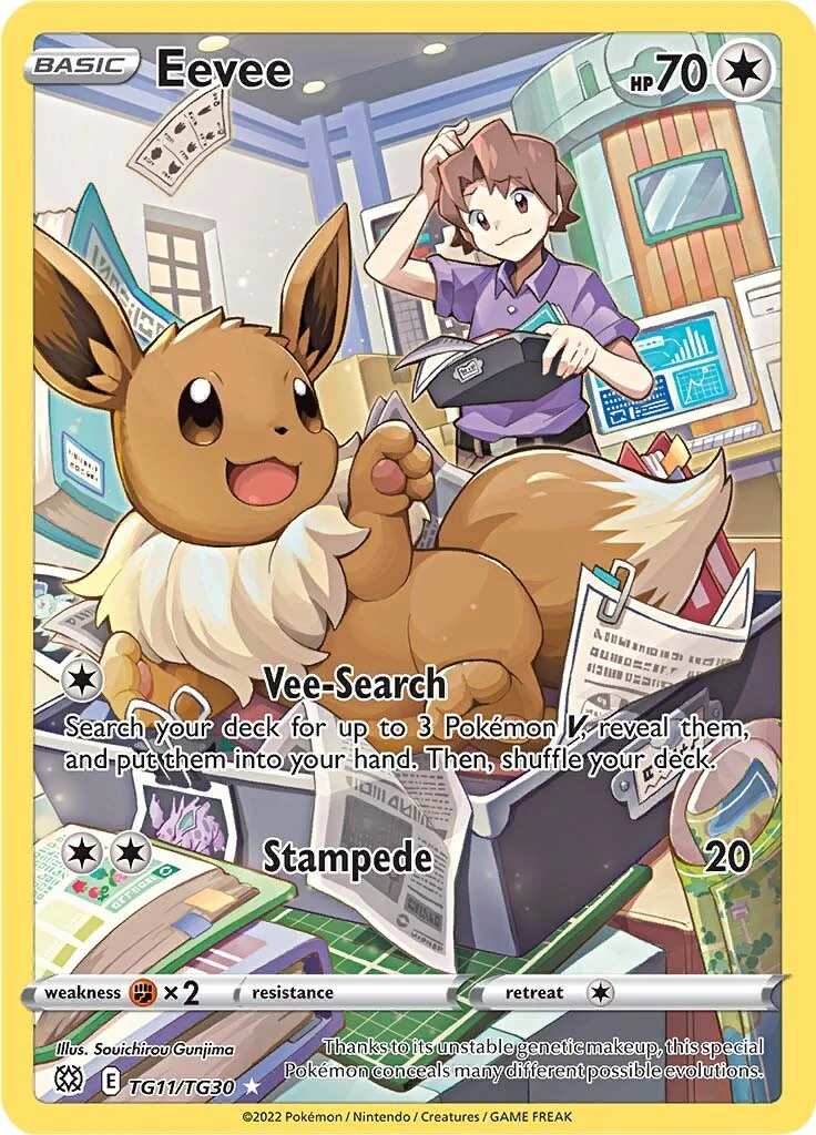 Pokemon TCG: Eevee [SWSH09:TG - TG11/TG30]
