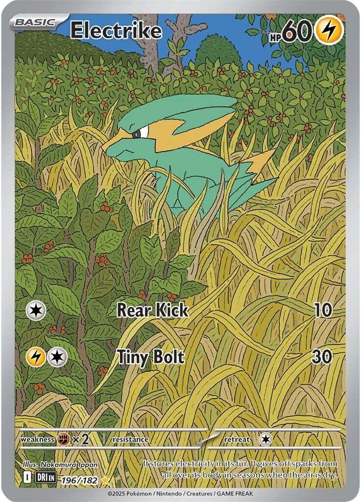 Pokemon TCG: Electrike - 196/182 [DRI - 196/182]