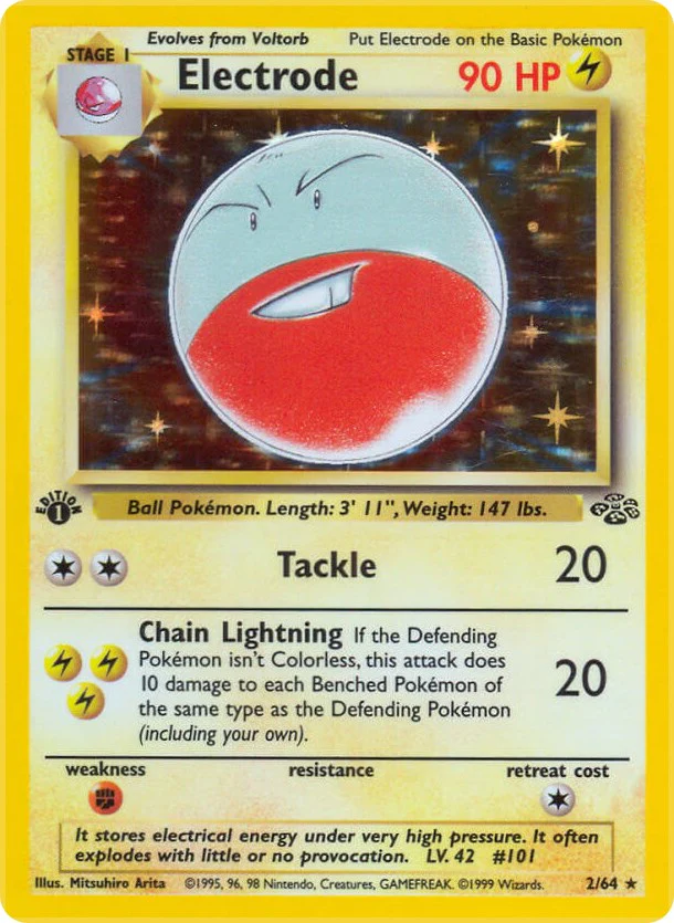 Pokemon TCG: Electrode (2) [JU - 02/64]