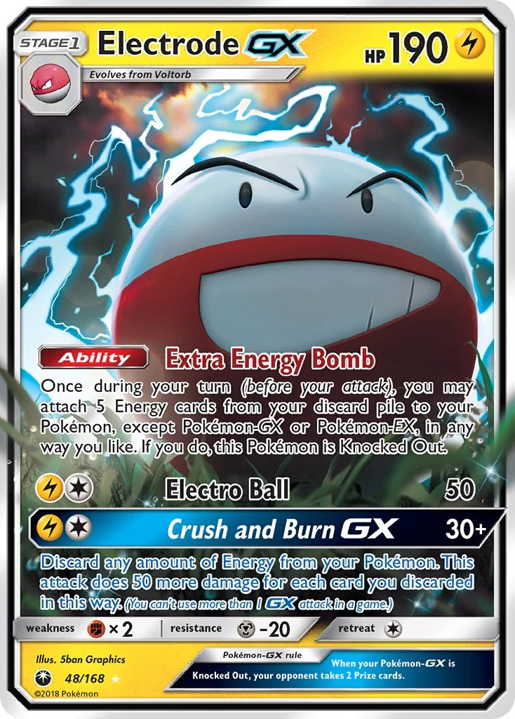 Pokemon TCG: Electrode GX [CES - 48/168]