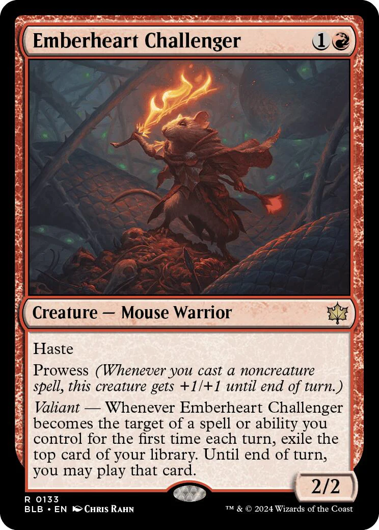 Magic: The Gathering -  Emberheart Challenger [BLB - 133]