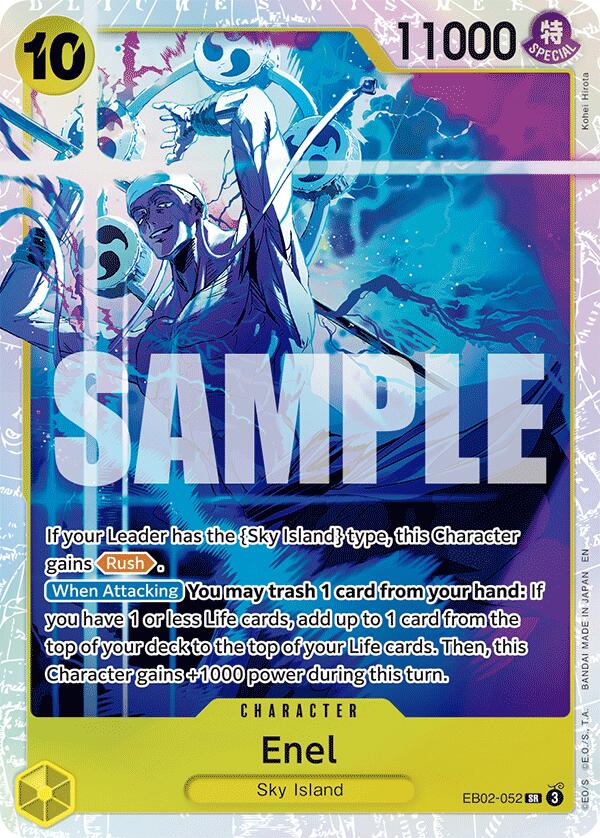 One Piece Card Game: Enel [EB-02 - EB02-052]
