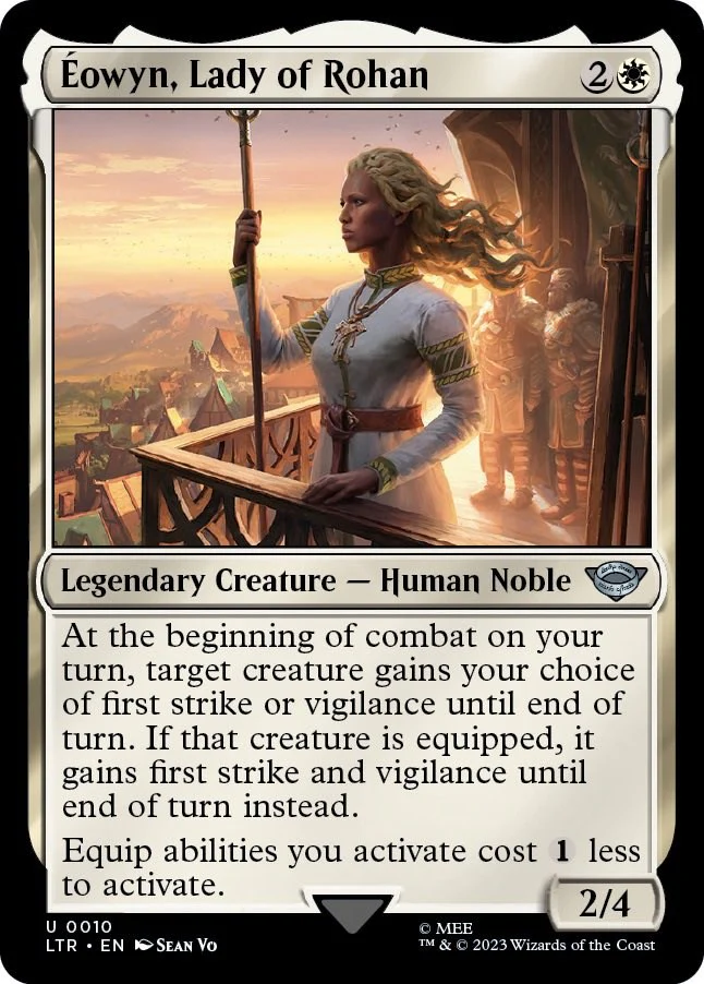 Magic: The Gathering - Eowyn, Lady of Rohan [LTR - 10]