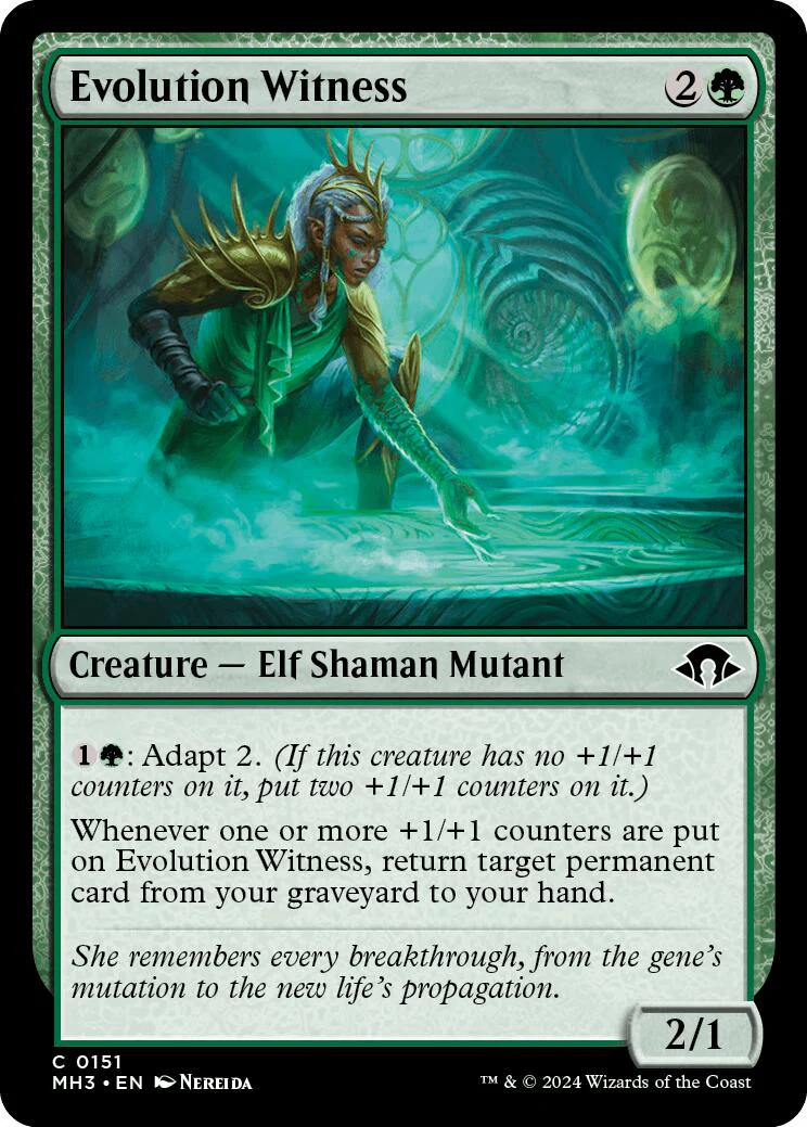 Magic: The Gathering - Evolution Witness [MH3 - 151]