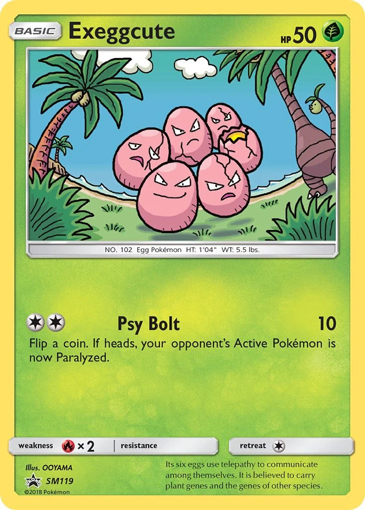 Pokemon TCG: Exeggcute - SM119 [SMP - SM119]