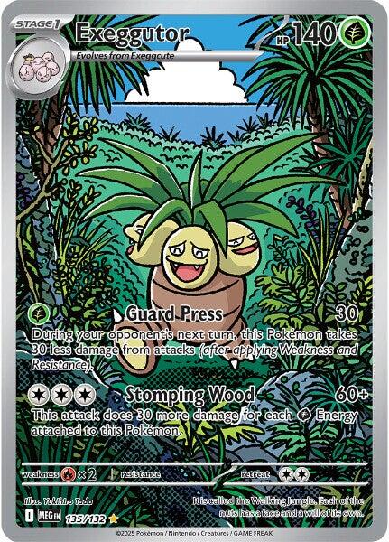 Pokemon TCG: Exeggutor - 135/132 [MEG - 135/132]