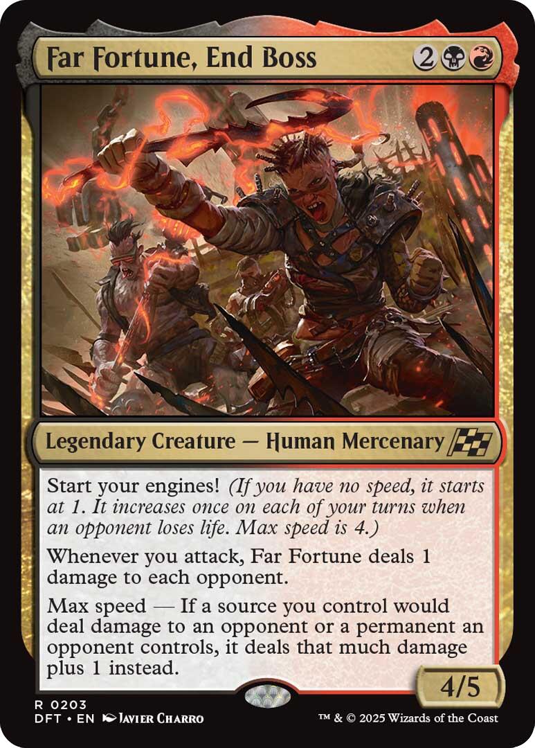 Magic: The Gathering - Far Fortune, End Boss [DFT - 203]