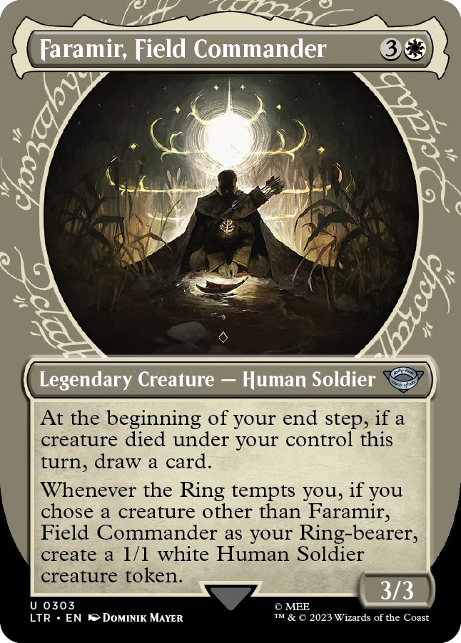 Magic: The Gathering - Faramir, Field Commander (Showcase) [LTR - 303]