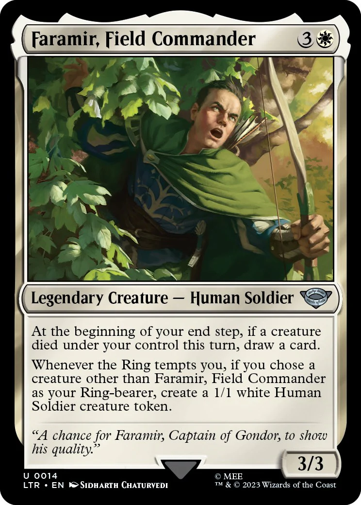 Magic: The Gathering - Faramir, Field Commander [LTR - 14]
