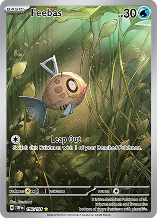 Pokemon TCG: Feebas - 198/191 [SSP - 198/191]