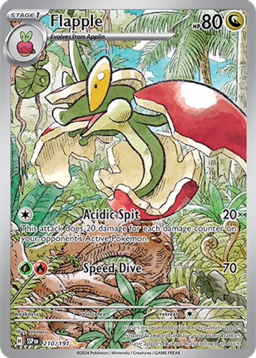 Pokemon TCG: Flapple - 210/191 [SSP - 210/191]
