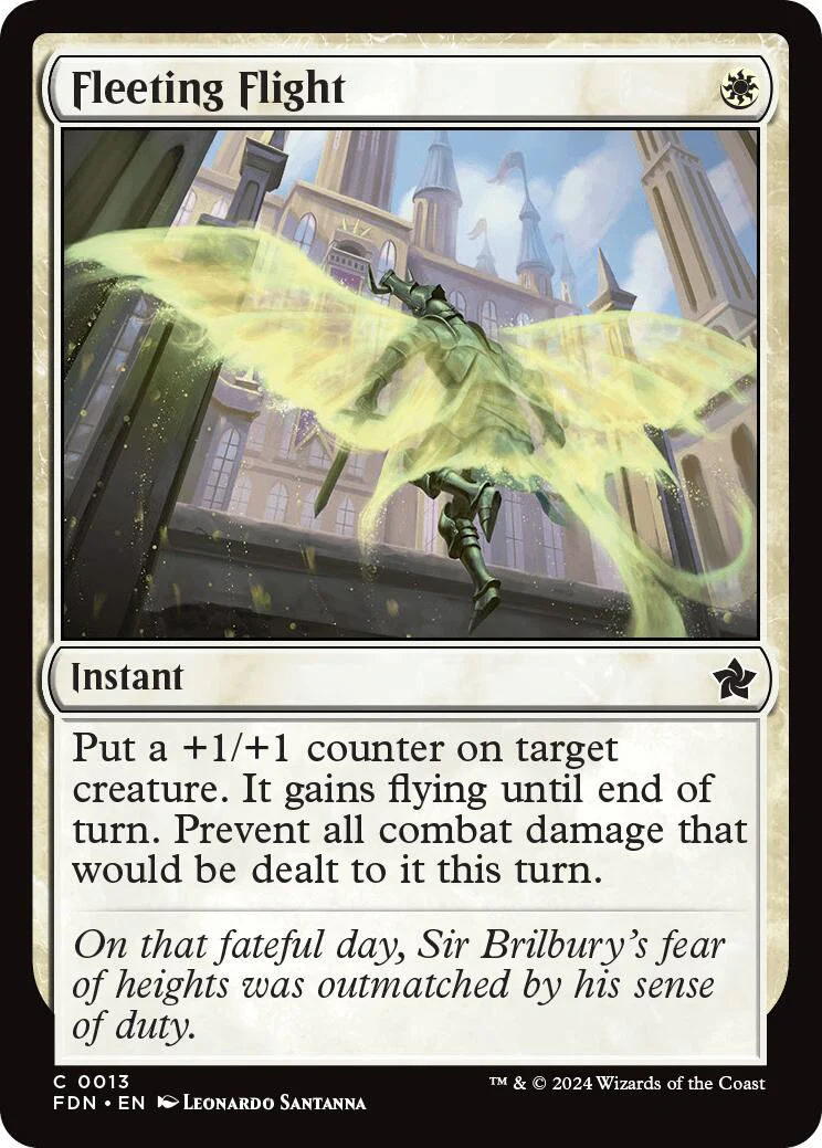 Magic: The Gathering - Fleeting Flight [FDN - 13]
