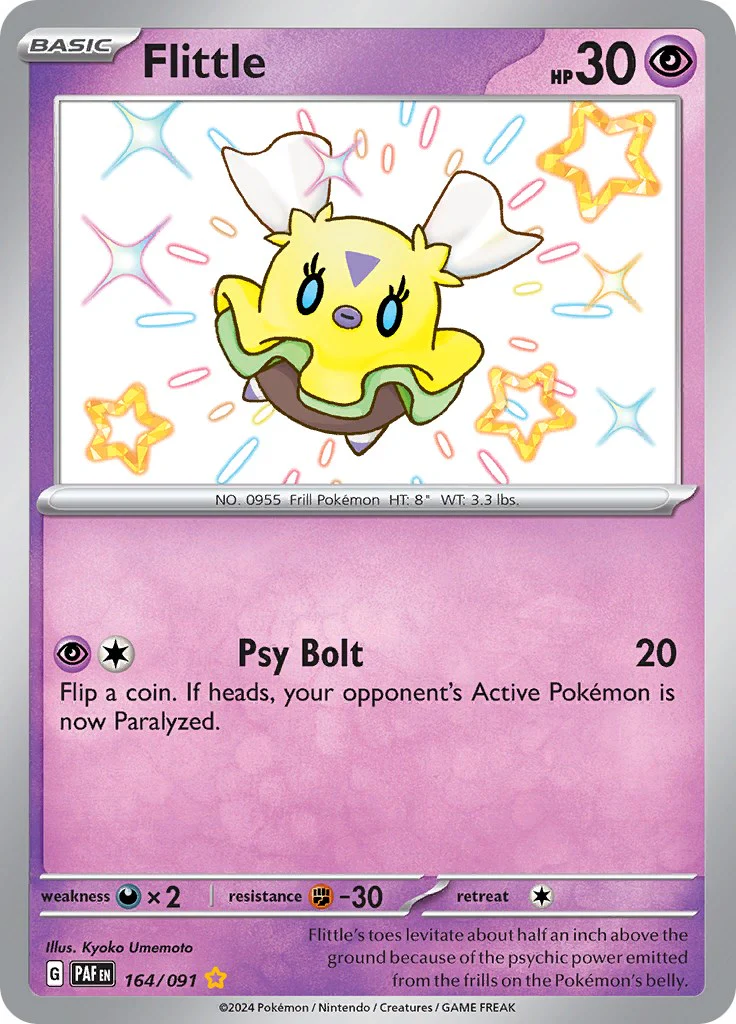 Pokemon TCG: Flittle - 164/091 [PAF - 164/091]