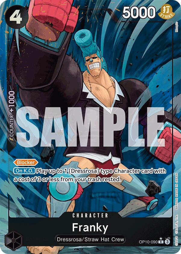 One Piece Card Game: Franky (090) (Parallel) [OP10 - OP10-090]