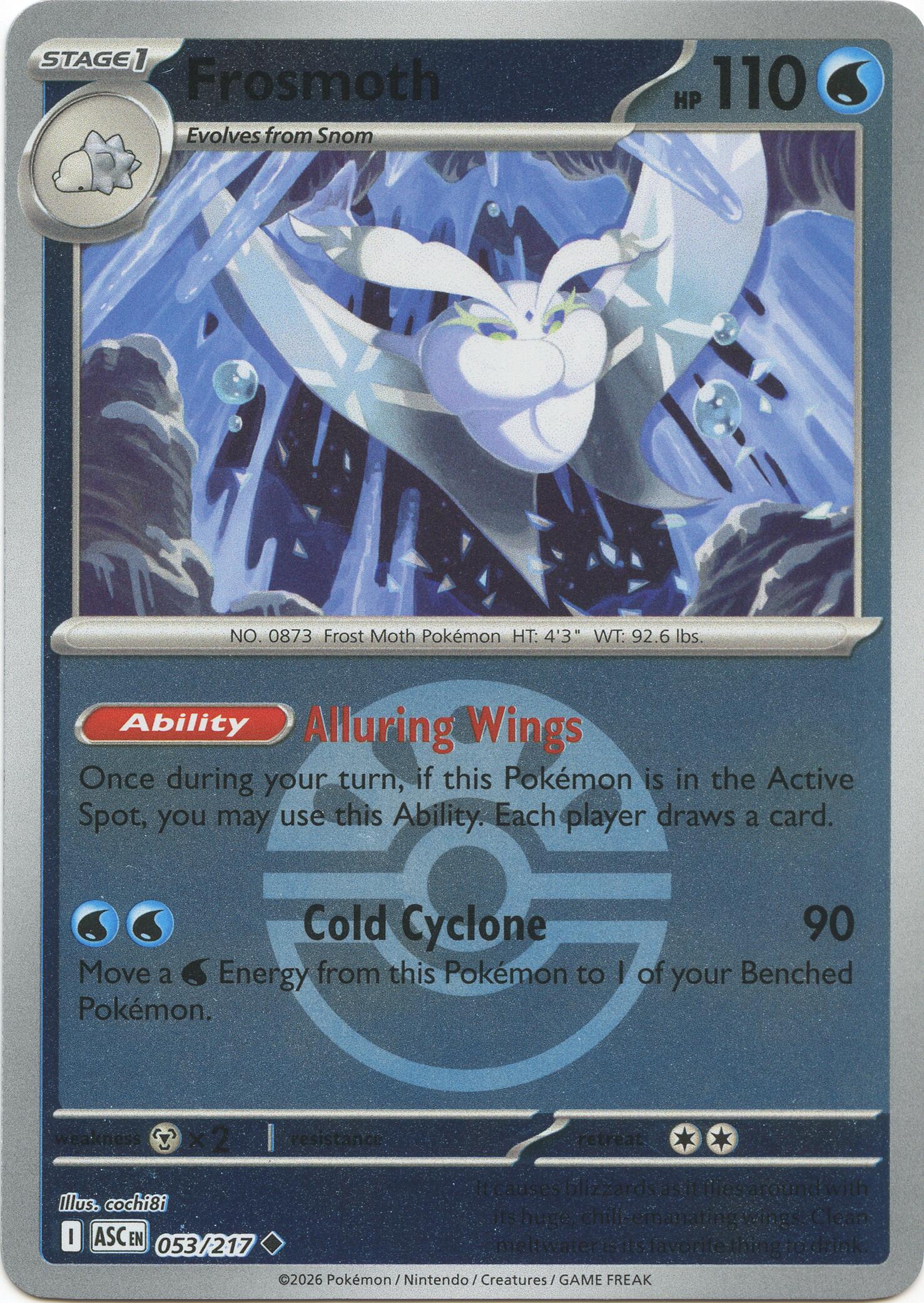 Pokemon TCG: Frosmoth (Friend Ball) [ASC - 053/217]